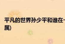 平凡的世界孫少平和誰(shuí)在一起了(平凡的世界孫少平的感情歸屬)