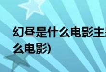 幻晝是什么電影主題曲(主題曲是幻晝的是什么電影)