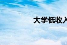 大學(xué)低收入專業(yè)都有哪些