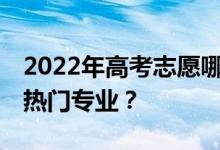 2022年高考志愿哪些專業(yè)最火？要填的10大熱門專業(yè)？