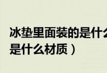 冰墊里面裝的是什么東西（一般冰墊里面裝的是什么材質(zhì)）