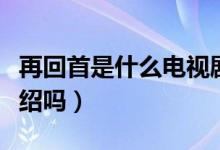 再回首是什么電視劇的主題曲（歌詞有完整介紹嗎）