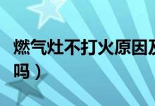 燃?xì)庠畈淮蚧鹪蚣熬S修辦法（這些你都知道嗎）