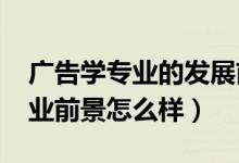 廣告學(xué)專業(yè)的發(fā)展前景（2022廣告學(xué)專業(yè)就業(yè)前景怎么樣）
