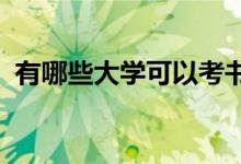 有哪些大學(xué)可以考書法 可以報(bào)考哪些院校？