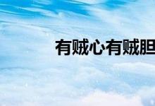 有賊心有賊膽經(jīng)典語錄（有賊）