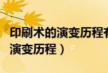 印刷術(shù)的演變歷程有趣的講解英語(印刷術(shù)的演變歷程)