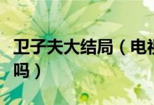 衛(wèi)子夫大結(jié)局（電視劇衛(wèi)子夫的大結(jié)局是什么嗎）