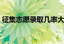 征集志愿錄取幾率大嗎（如何填好征集志愿）