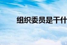 組織委員是干什么的（有哪些職責(zé)）