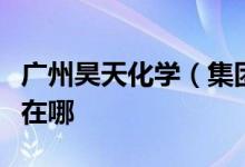 廣州昊天化學（集團）有限公司幼兒園的地址在哪