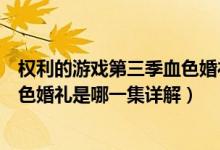 權(quán)利的游戲第三季血色婚禮是哪一集（權(quán)利的游戲第三季血色婚禮是哪一集詳解）