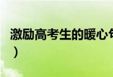 激勵高考生的暖心句子（超燃的高三勵志短句）