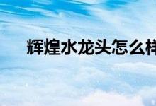 輝煌水龍頭怎么樣？卓越的水龍頭價格
