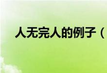 人無完人的例子（人無完人的名人例子）