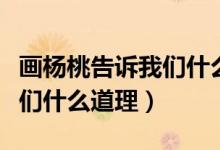 畫(huà)楊桃告訴我們什么道理原文（畫(huà)楊桃告訴我們什么道理）