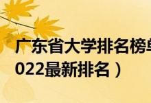 廣東省大學(xué)排名榜單前50（廣東省大學(xué)排名2022最新排名）