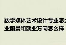 數(shù)字媒體藝術(shù)設(shè)計(jì)專業(yè)怎么就業(yè)（2022數(shù)字媒體藝術(shù)專業(yè)就業(yè)前景和就業(yè)方向怎么樣）