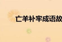 亡羊補(bǔ)牢成語故事（亡羊補(bǔ)牢意思）