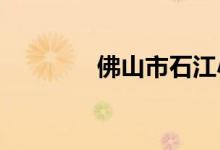 佛山市石江小學(xué)的地址在哪