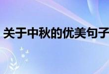 關(guān)于中秋的優(yōu)美句子（關(guān)于中秋的經(jīng)典句子）