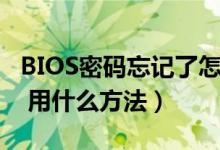 BIOS密碼忘記了怎么辦（BIOS密碼破解方法 用什么方法）
