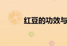 紅豆的功效與作用（你知道嗎）