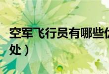 空軍飛行員有哪些優(yōu)厚待遇（空軍飛行員的好處）