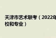 天津市藝術(shù)聯(lián)考（2022年承認(rèn)天津藝術(shù)統(tǒng)考/聯(lián)考成績的院校和專業(yè)）