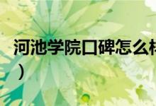 河池學(xué)院口碑怎么樣好就業(yè)嗎（全國(guó)排名第幾）