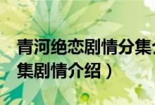 青河絕戀劇情分集介紹（電視劇青河絕戀1-5集劇情介紹）