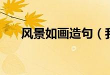 風景如畫造句（我的家鄉(xiāng)風景美如畫）