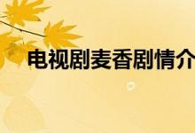 電視劇麥香劇情介紹（電視劇麥香簡(jiǎn)介）