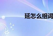 延怎么組詞（延如何組詞）