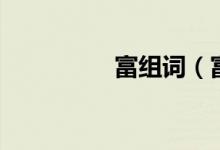 富組詞（富讀音及解釋）