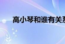 高小琴和誰有關(guān)系（高小琴人物介紹）