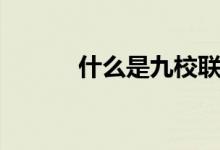 什么是九校聯(lián)盟（有哪些學(xué)校）