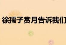 徐孺子賞月告訴我們什么道理（徐孺子賞月）