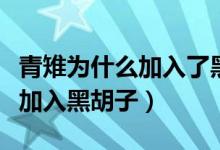 青雉為什么加入了黑胡子海盜團（青雉為什么加入黑胡子）