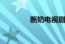 斷奶電視劇（電視劇介紹）