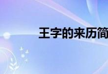 王字的來(lái)歷簡(jiǎn)短（王字的來(lái)歷）