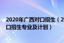 2020年廣西對(duì)口招生（2022廣西現(xiàn)代職業(yè)技術(shù)學(xué)院高職對(duì)口招生專業(yè)及計(jì)劃）