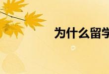 為什么留學的學費這么高