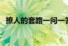 撩人的套路一問(wèn)一答（最撩人的套路情話(huà)）