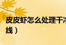 皮皮蝦怎么處理干凈好吃（皮皮蝦怎么處理蝦線）