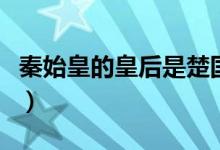 秦始皇的皇后是楚國人嗎（秦始皇的皇后是誰）