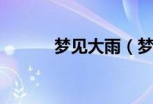 夢見大雨（夢見大雨什么意思）