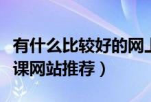 有什么比較好的網上補課（有什么好的網上補課網站推薦）