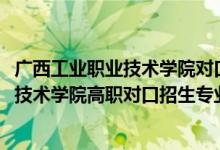 廣西工業(yè)職業(yè)技術(shù)學(xué)院對(duì)口招生分?jǐn)?shù)線（2022廣西工業(yè)職業(yè)技術(shù)學(xué)院高職對(duì)口招生專業(yè)及計(jì)劃）