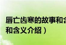 唇亡齒寒的故事和含義簡短（唇亡齒寒的故事和含義介紹）